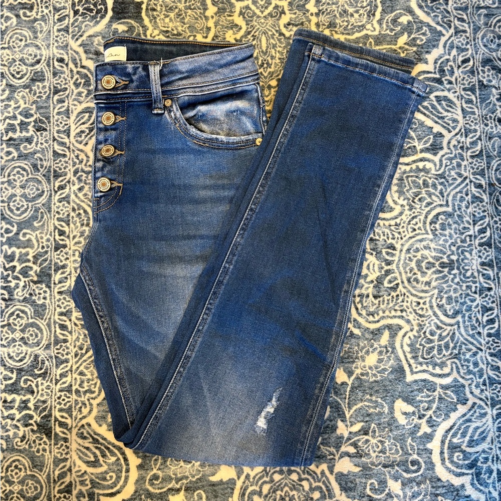 Kancan Distressed Skinny Jean